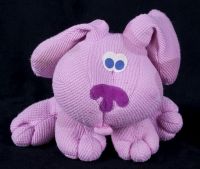 Blues Clues TALKING MAGENTA Pink Thermal Waffle Plush